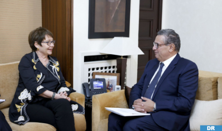 رئيس الحكومة يجري مباحثات مع رئيسة البنك الأوروبي لإعادة الإعمار والتنمية