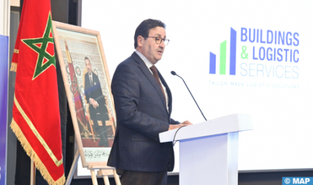 تدشين مركز شركة المباني والخدمات اللوجيستيكية بحضور وزير النقل واللوجيستيك عبد الصمد قيوح