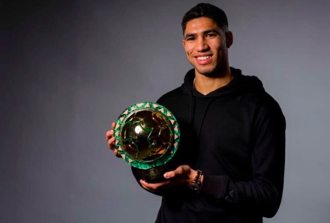 الجمهور المغربي يترقب تتويج أشرف حكيمي بجائزة الكرة الذهبية