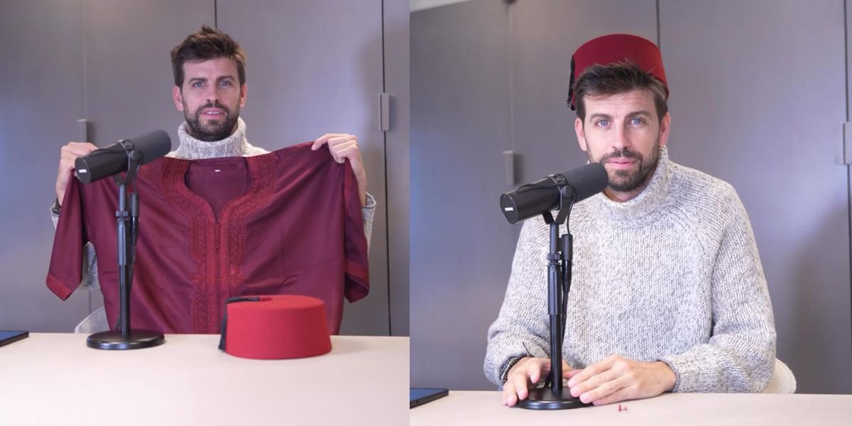 ”فاروق لايف” يتقاسم صورا من كواليس اللقاء بجيرارد بيكيه