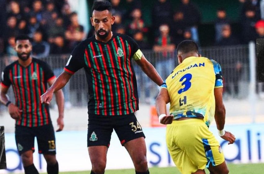 فريق الجيش الملكي يفوز على ضيفه حسنية أكادير بنتيجة هدفين لهدف
