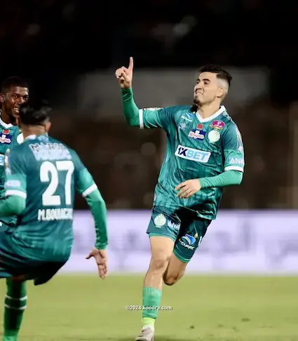 الرجاء ينتصر بصعوبة على صن داونز ويعزز آماله الإفريقية