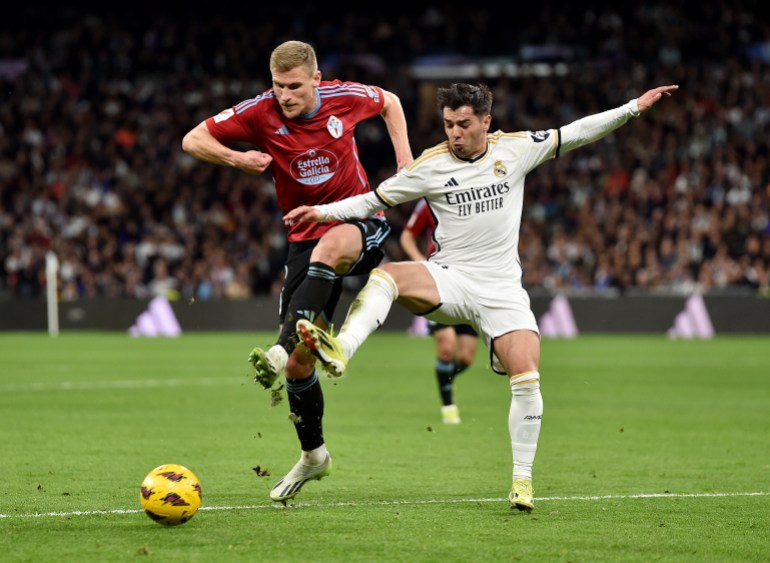 جدل تحكيمي في مباراة ريال مدريد وسيلتا فيجو.. قرار الـVAR يثير التساؤلات