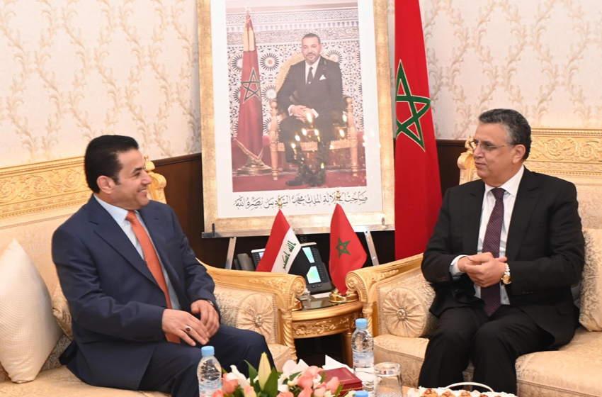 وزير العدل يستقبل وفدا رفيع المستوى من جمهورية العراق في إطار تعزيز علاقات التعاون بين الجانبين
