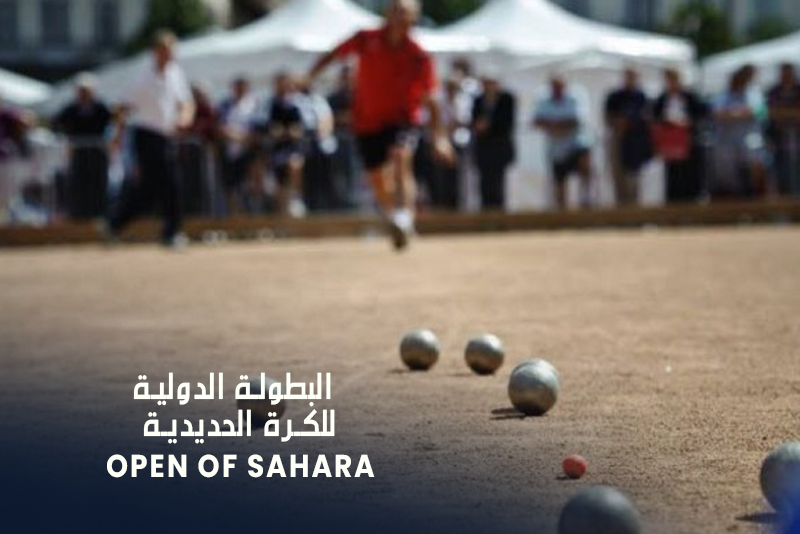 انطلاق منافسات النسخة الأولى من البطولة الدولية للكرة الحديدية “Open Of Sahara” بطنطان