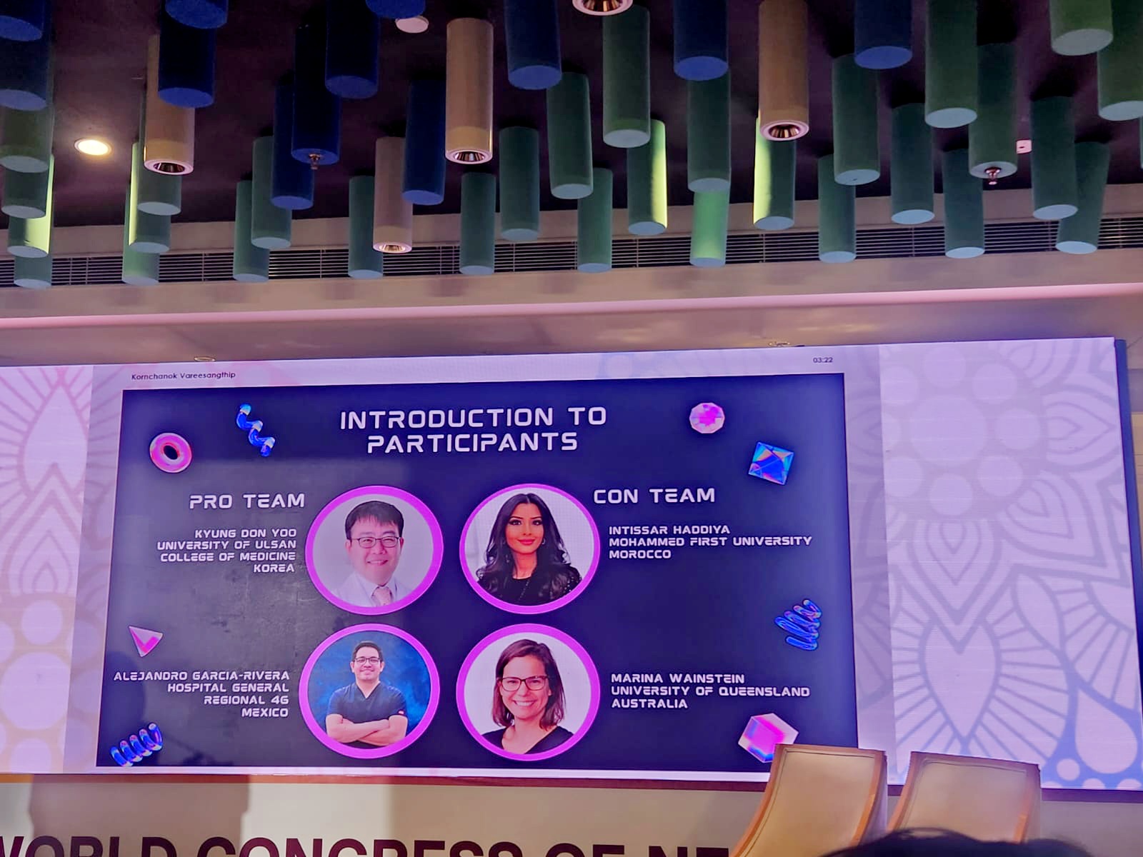 “انتصار حدية” أستاذة بكلية الطب “جامعة وجدة” تحصل على جائزة أفضل مُنَاظِرَة في المؤتمر الدولي لأمراض الكلى بالهند