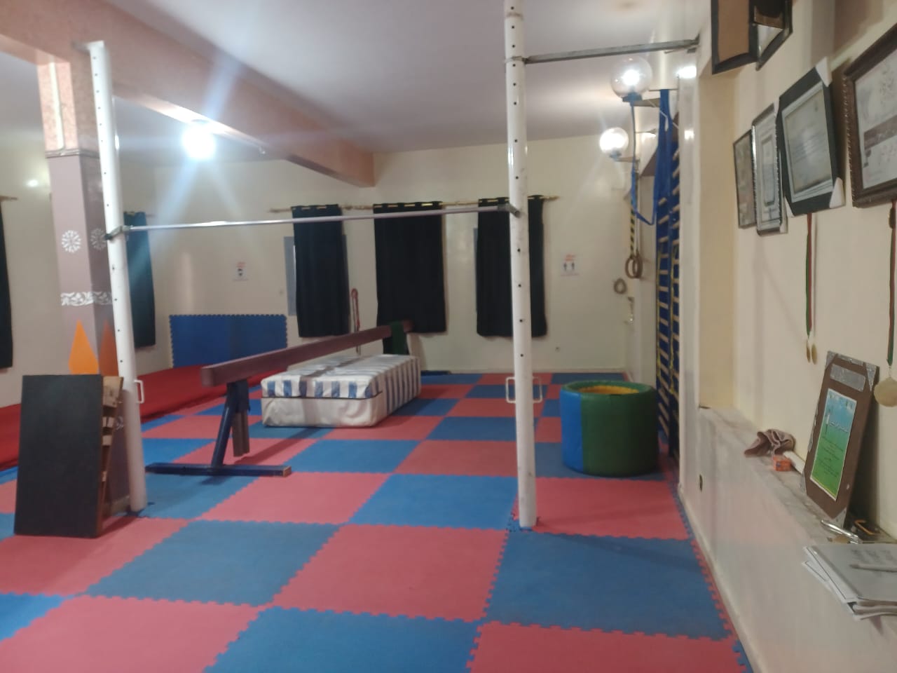 جمعية نادي السكك الحديدية متعددة الفروع والأنشطة الرياضية تفتتح مقرا جديدا للجمباز