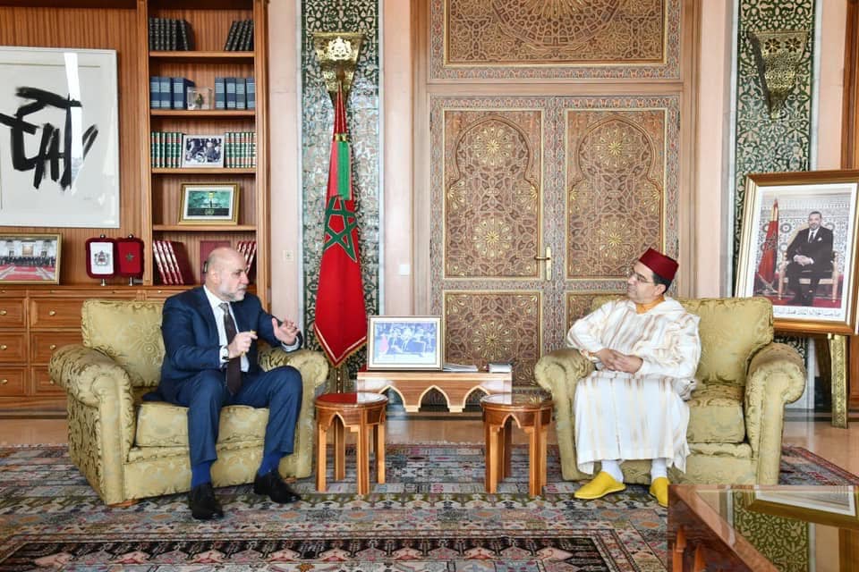 المغرب يجدد دعمه للقضية الفلسطينية في لقاء بوريطة ومستشار الرئيس عباس