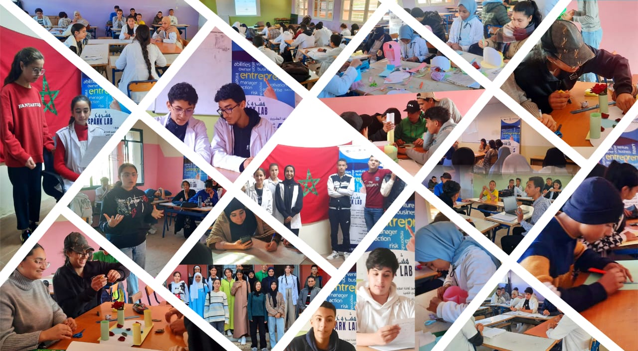 “Spark Lab”.. مختبر الأفكار الذي يشعل طموح الشباب في خريبكة والفقيه بن صالح